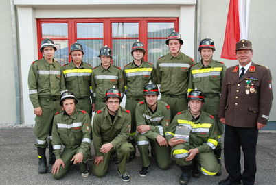 Wettkampfgruppe 3 beim Nassleistungsbewerb in Strallegg