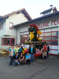 Blumenkorso in Strallegg