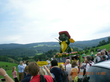 Blumenkorso in Strallegg