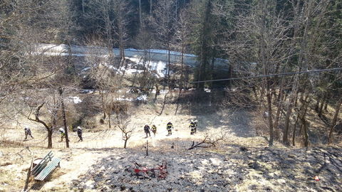 Wiesenbrand in Pacher