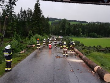 Unwettereinsätze - 12. und 13. Juni 2018