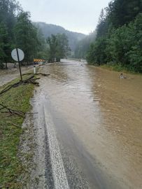Hochwassereinsätze entlang der Feistritz