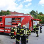 Übung NMS u. Besuch NMS bei der Feuerwehr