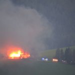 Wirtschaftsgebäudebrand Piregg 10.08.2017