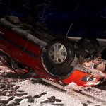VU - PKW Überschlagen B72 am 10.12.2018
