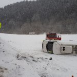 VU Kleintransporter auf der B72 - 10.01.2019