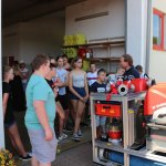 NMS zu Besuch bei der Feuerwehr