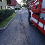 Hydraulikölaustritt am 13.09.2019
