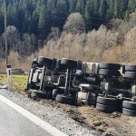 LKW Unfall B72 am 13.03.2020
