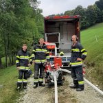 Mehrwehrenübung Gasen am 02.10.2021