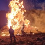 Feuerwache Osterfeuer am 16.04.2022