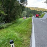 PKW Unfall B72 am 15.08.2024 